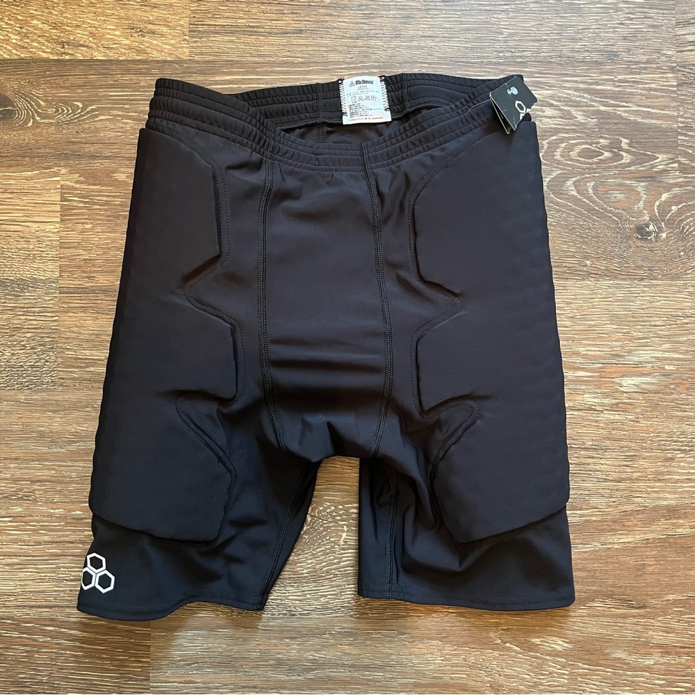 NWT McDavid USA Hexpad Guard Shorts hex impact sports football soccer pads
